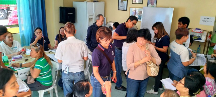 130 Patients Served With Free Services in BF Homes Medical Mission