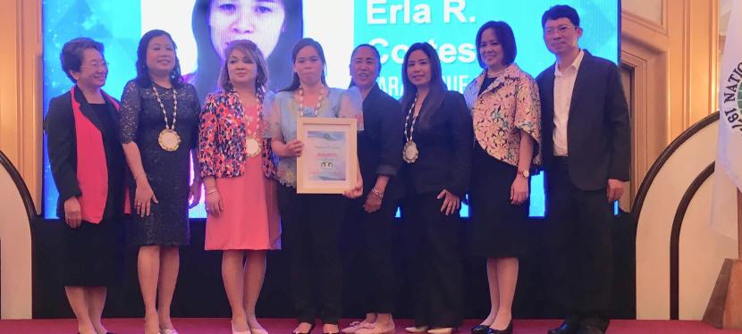 Barangay BF Homes’ Erla Cortesta Recognized as an Outstanding Nutrition Scholar in&nbsp;NCR