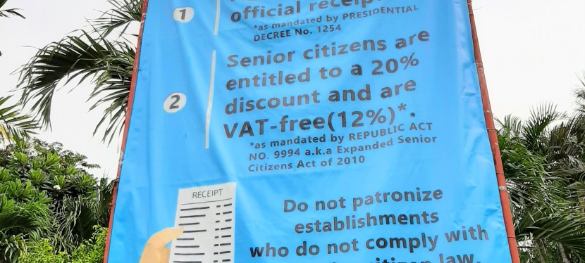 Senior Citizen Files Complaint Versus BF Homes Food Joint Over Refusal To Give Him Mandated 12% VAT Exemption (UPDATED: August 24,&nbsp;2019)