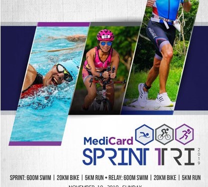 PRESS RELEASE: 2nd MediCard Sprint Triathlon in Clark on November 10