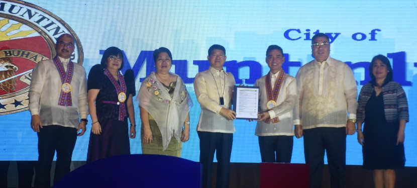 Muntinlupa City is among 2019 Seal of Good Local Governance (SGLG) awardees