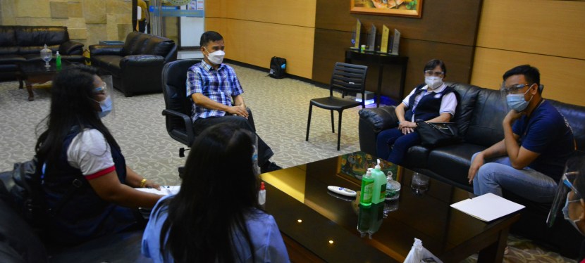 Philippine Statistics Authority (PSA) executives visit Muntinlupa City for 2020&nbsp;Census