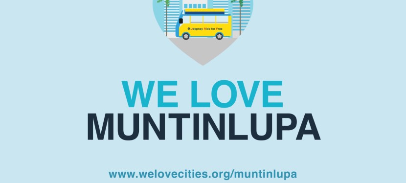 Muntinlupa City represents Philippines in WWF’s We Love Cities&nbsp;campaign