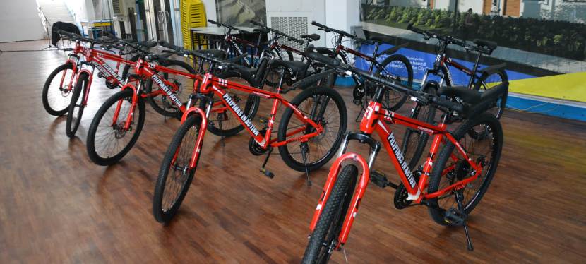 Muntinlupa City Government receives bikes donated by Senator Pia&nbsp;Cayetano