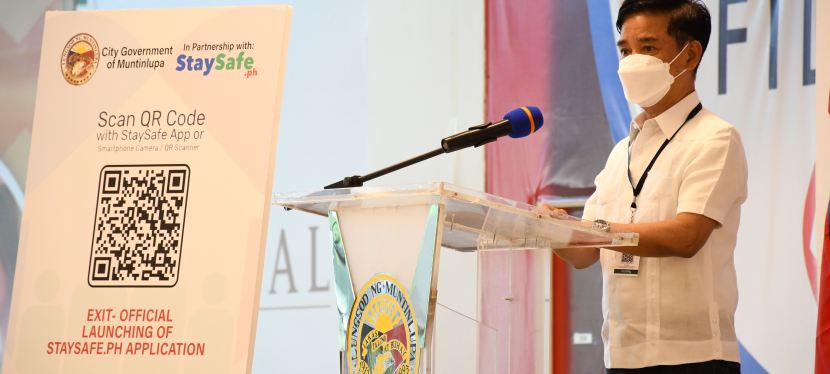StaySafe.ph app formally launched by Muntinlupa City and&nbsp;DOH