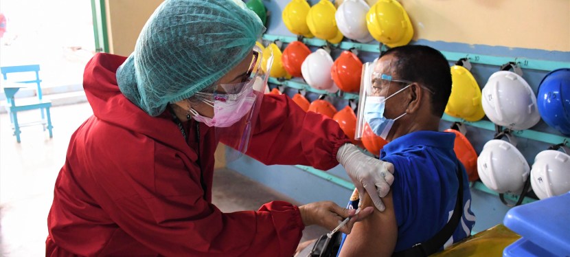 COVID-19 Crisis: Muntinlupa City starts vaccinating seniors with Sinovac, completes inoculation of healthcare&nbsp;workers