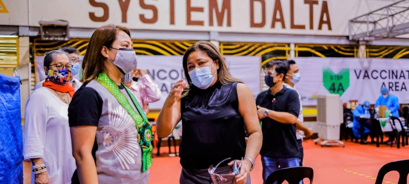 COVID-19 Crisis: Las Piñas City vaccination sites inspected by DILG undersecretary&nbsp;Jalosjos
