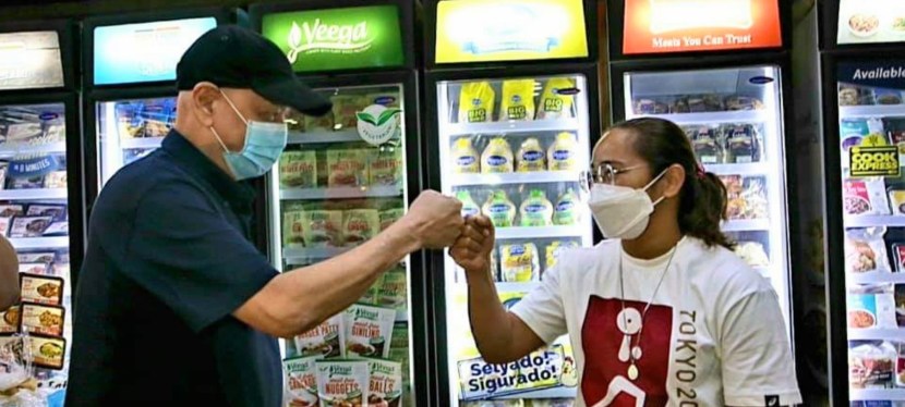 Business tycoon Ramon S. Ang calls Olympic gold medalist Hidilyn Diaz the trailblazer of the Philippines