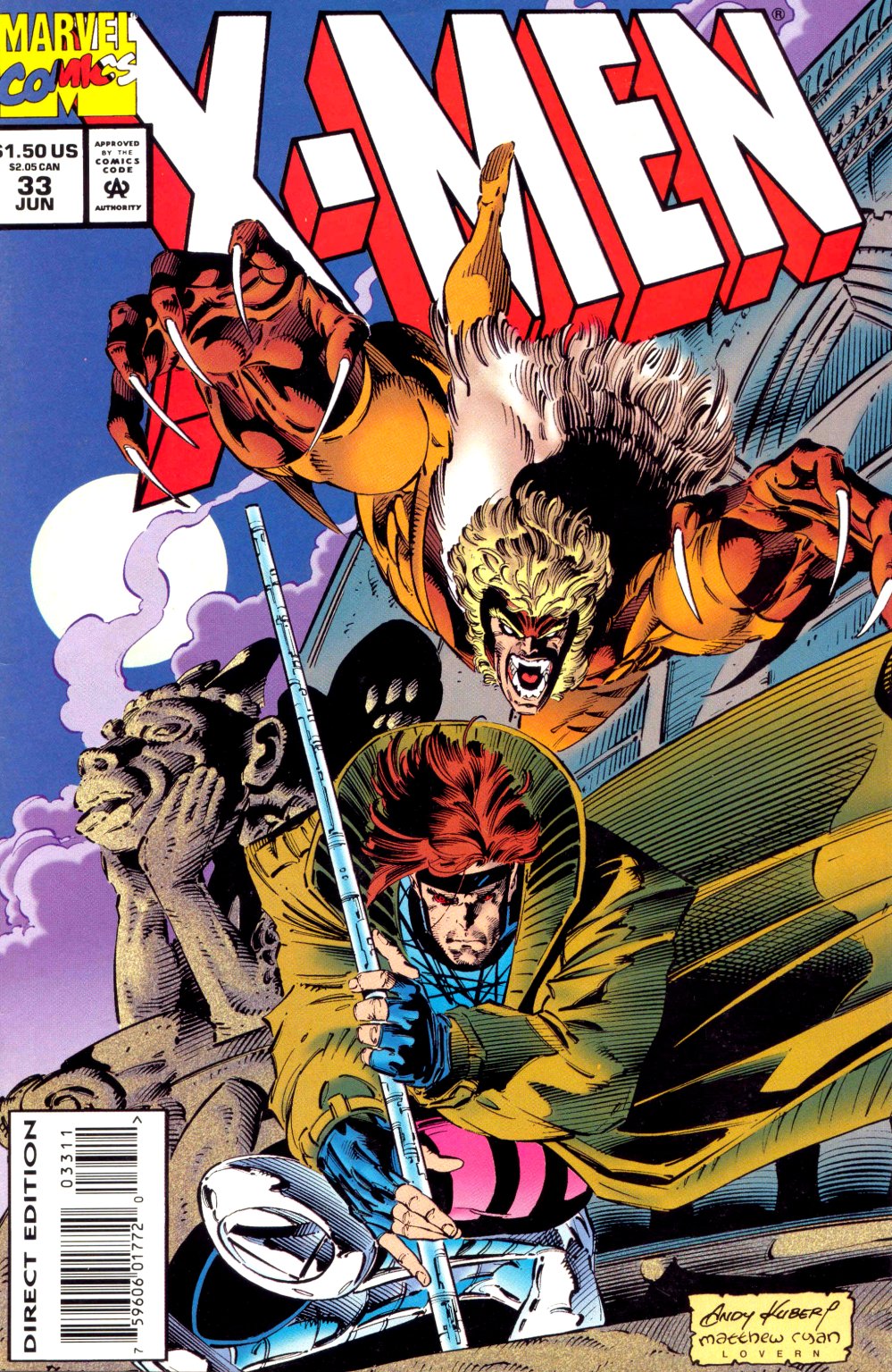 A Look Back at X-Men #33 (1994) – Author Carlo Carrasco