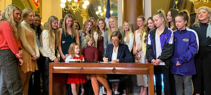 Female sports in Iowa are strictly for biological&nbsp;females!