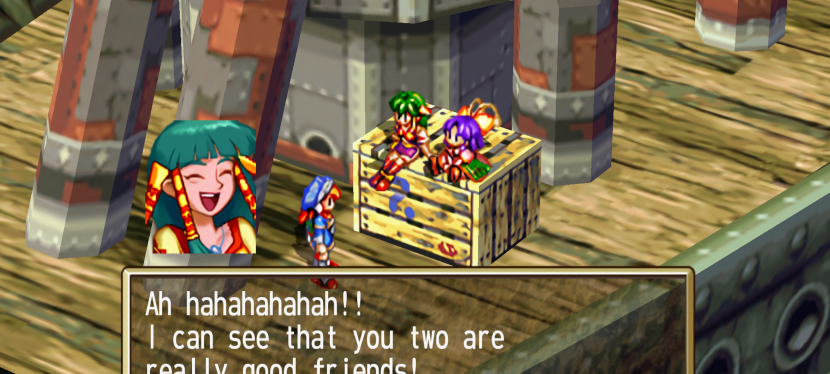 I am having fun playing Grandia again on my Xbox Series X