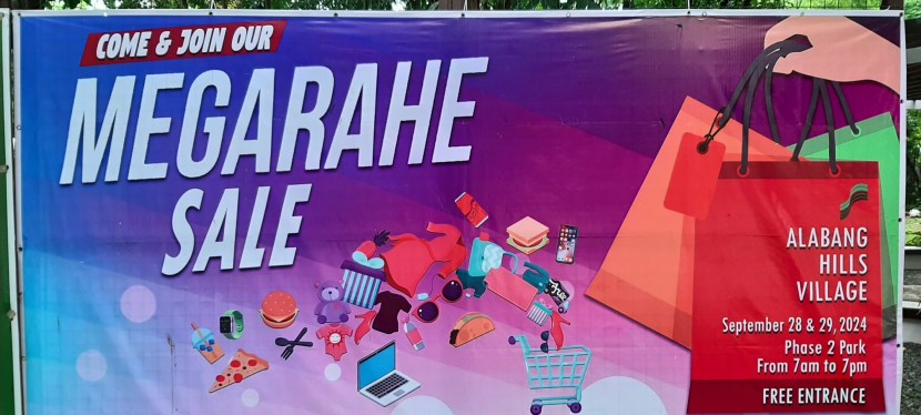 Alabang Hills Village Association (AHVA) declares Megarahe Sale 2024 a huge success