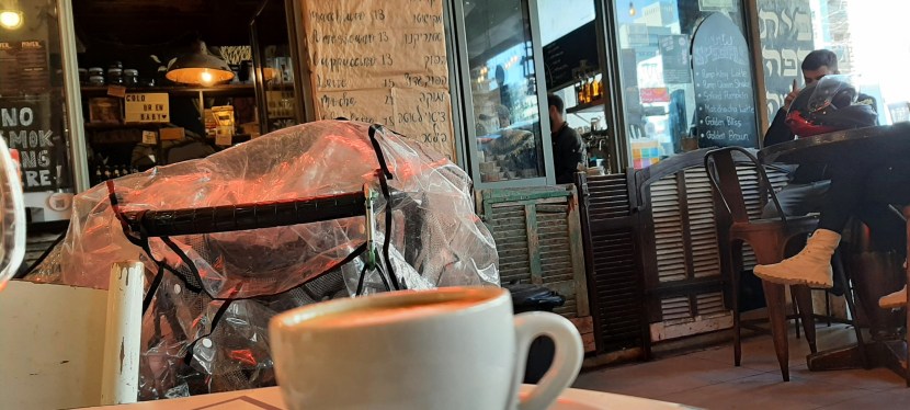 I was at Power Coffeeworks in&nbsp;Jerusalem