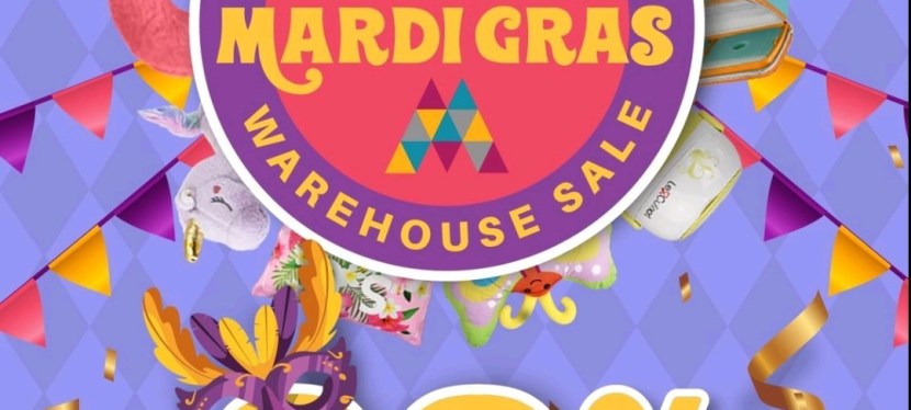 Mardi Gras Warehouse Sale 2024 set for November 15 to 17 at Madison Galeries