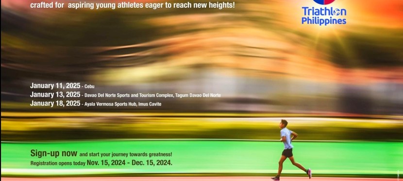 Triathlon Philippines’ Talent Identification Program Try-Outs Set to Happen in Cebu, Davao Del Norte and Cavite on January 2025