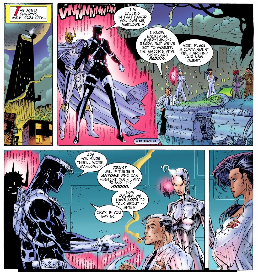 A Look Back at Backlash #6 (1995) – Author Carlo Carrasco