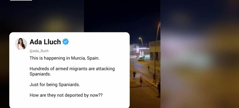 Gangs of violent migrants attack Spaniards and other innocent people in Spain