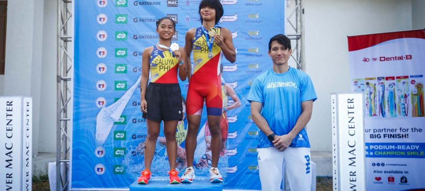 Del Rosario And Caluya Rule National Age Group Aquathlon Sprint Junior&nbsp;Elite